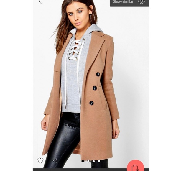 Double breasted coat PETITE - Picture 2 of 7